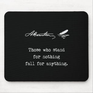 Mousepad Alexander Hamilton aqueles que representam nada
