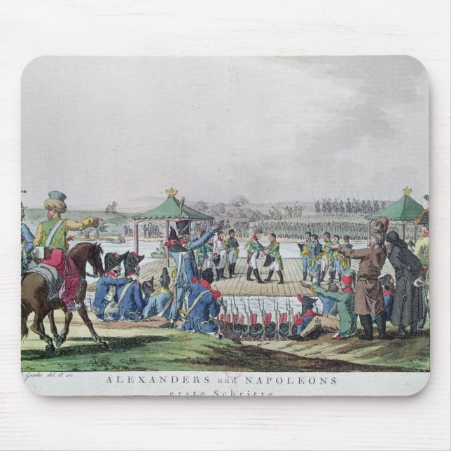 Mousepad Alexander mim e Napoleon (Frente)