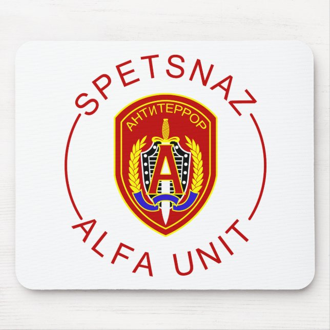 Mousepad Alfa de Spetsnaz (Frente)