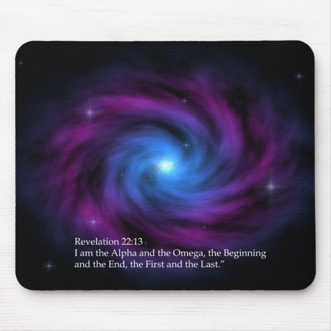 Mousepad Alfa & Omega (Frente)