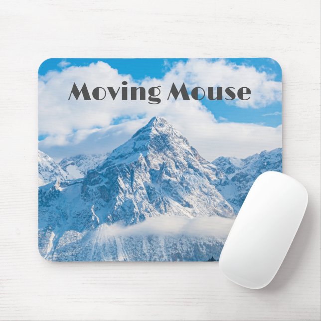 Mousepad Alfombrilha de Rato de Computador com Texto Person (Com mouse)