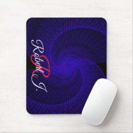 Mousepad Alfombrilha de Rato Geométrico de Funil Duplo de C