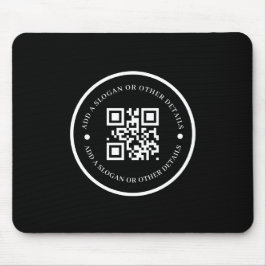 Mousepad Alfombrilha promocional da empresa de código QR pr