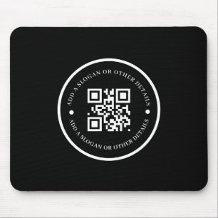 Mousepad Alfombrilha promocional da empresa de código QR pr