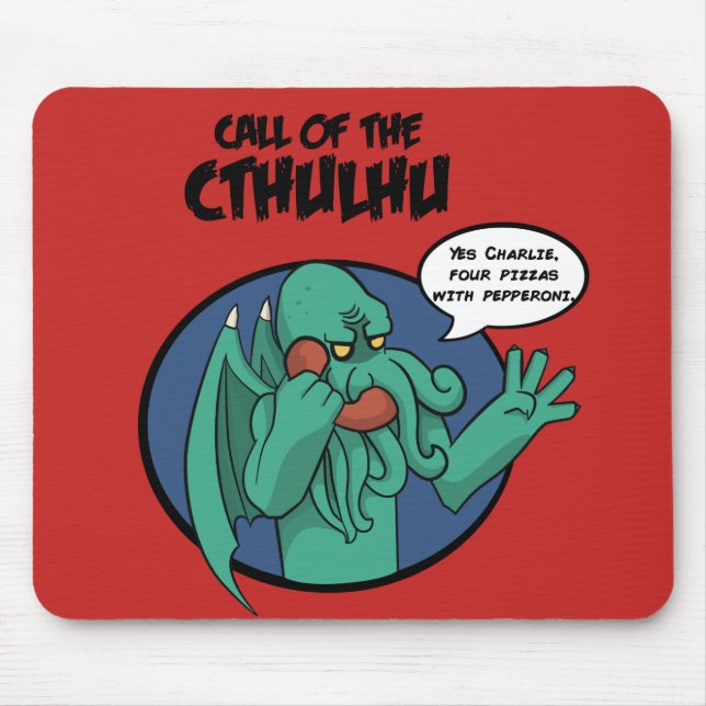 Mousepad Alfombrilla de cthulhu (Frente)
