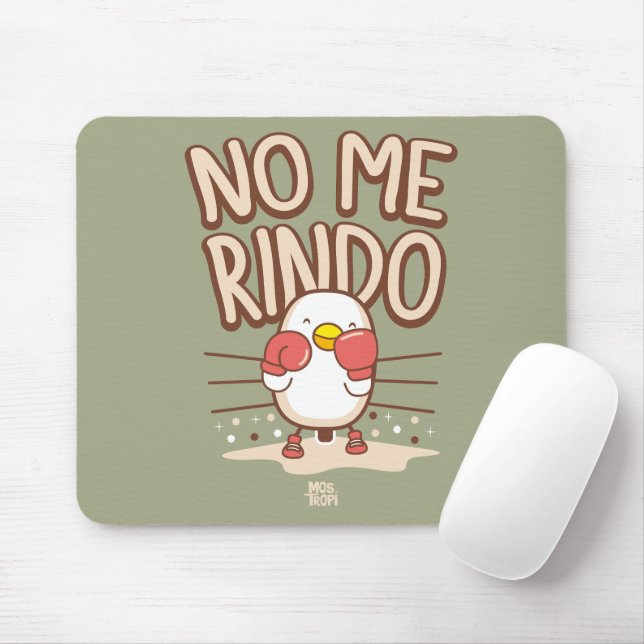 Mousepad Alfombrilla de raton│No me rindo (Com mouse)