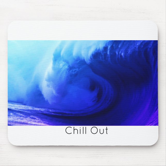 Mousepad Alfombrilla De Ratón Ocean Wave  Life Style  trend (Frente)