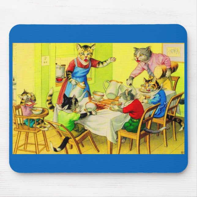 Mousepad Alfred Mainzer cats Jantam Desastre (Frente)