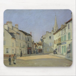 Mousepad Alfred Sisley Rua de la Chaussee em Argenteuil