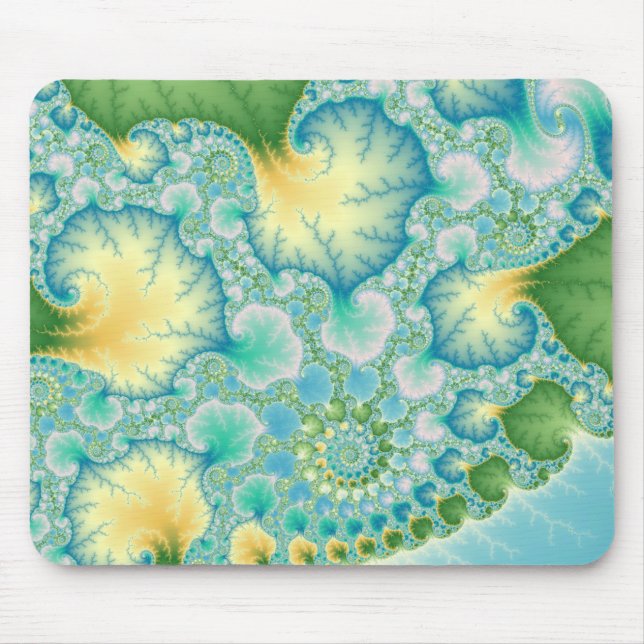 Mousepad Algas - Fractal (Frente)