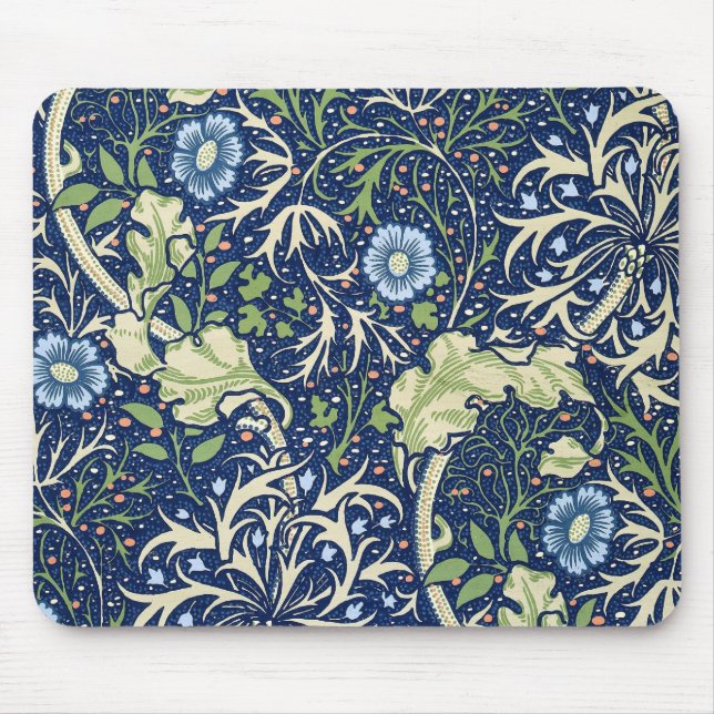 Mousepad Algas (por William Morris) (Frente)