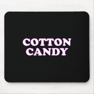 Mousepad Algodão doce Halloween Fingindo que sou Cotton