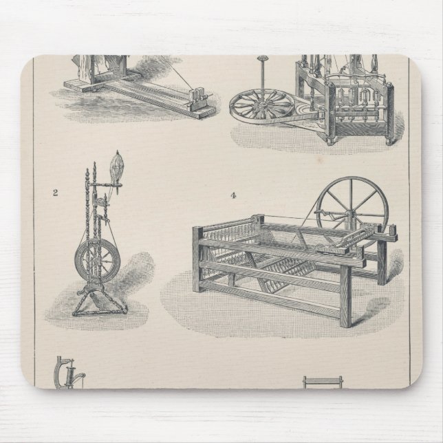 Mousepad Algodão que gira I (Frente)