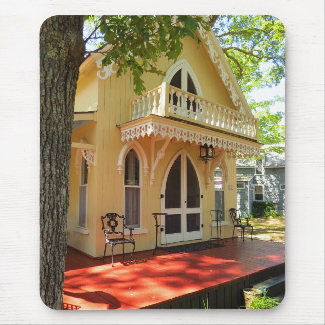 Mousepad Algodão Vitoriano em Sol - Vineyard de Martha (Frente)