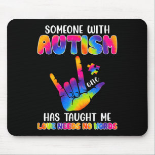 Mousepad Alguém Com Autismo Me Ensinou Conscientização Sobr