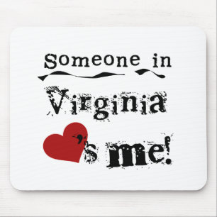 Mousepad Alguém em Virgínia ama-me