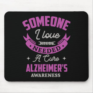 Mousepad Alguém Que Eu Amo Precisava De Um Heimerheimer Cur