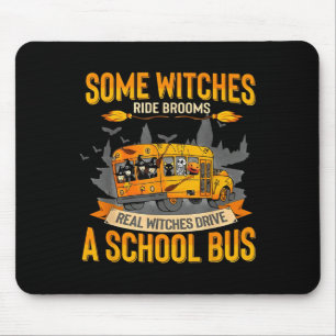 Mousepad Algumas Bruxas Andam em Vassouras Bruxas de Verdad