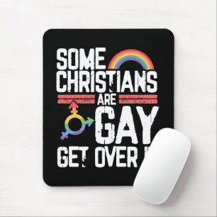 Mousepad  Alguns Cristãos São Gays, Supere Isso