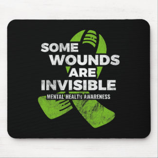 Mousepad Alguns ferimentos Invisíveis de Sentido Mental de