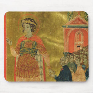 Mousepad Alguns irmãos que praying a St. Theodore