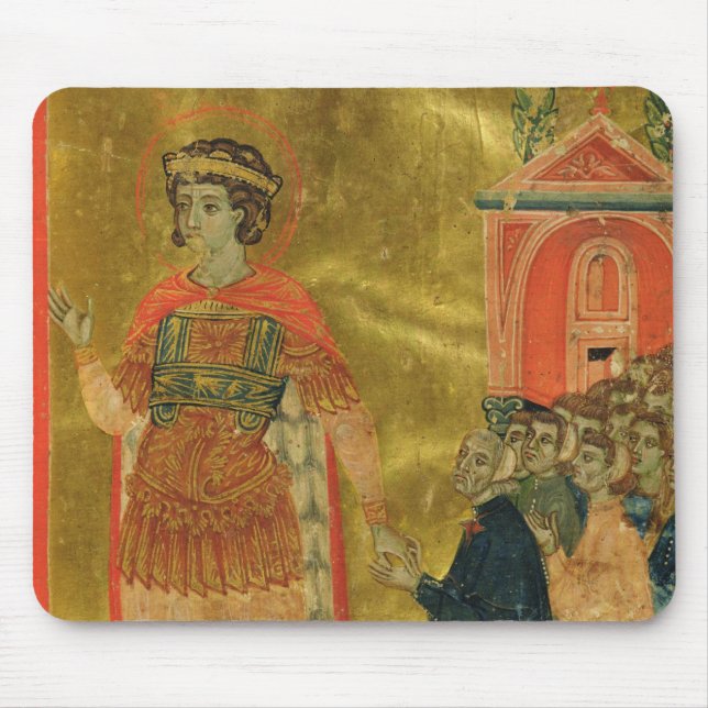 Mousepad Alguns irmãos que praying a St. Theodore (Frente)
