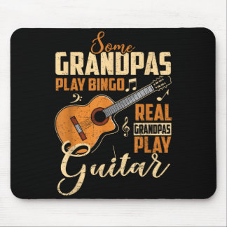 Mousepad Alguns Jogam Bingo Avós Reais Tocam Guitarra Engra