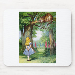 MOUSEPAD ALICE E O CAT DE CHESHIRE