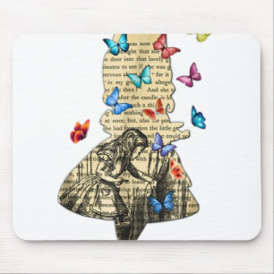 Mousepad Alice No Livro De Vintagens Da Maravilha