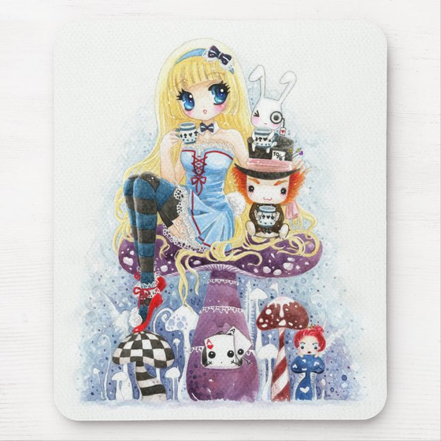 Mousepad Alice no país das maravilhas (Frente)