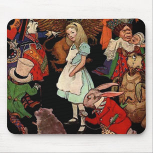 Mousepad Alice no país das maravilhas