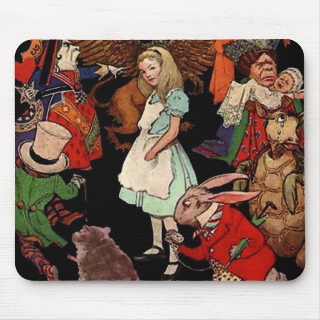 Mousepad Alice no país das maravilhas (Frente)