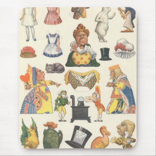Mousepad Alice no País das Maravilhas, Boneca de Papel Vito