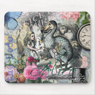 Mousepad Alice no País das Maravilhas Dodô Arte Clássica