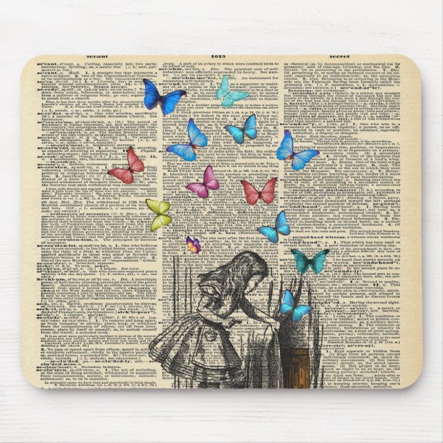 Mousepad Alice No País das Maravilhas - Que A Aventura Come (Frente)