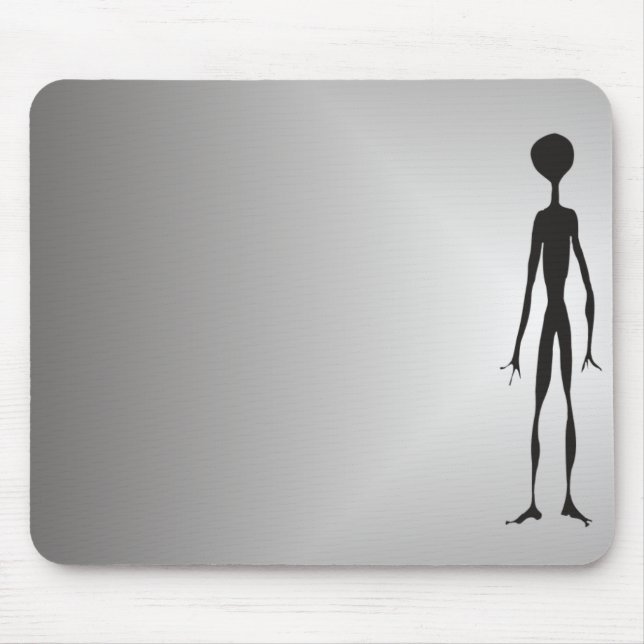 Mousepad Alienígena ALIENADA da caminhada do espaço da (Frente)