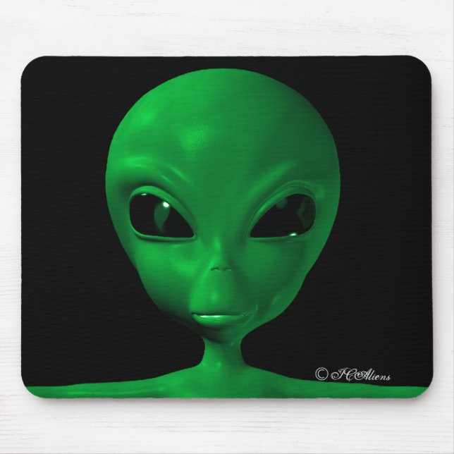 Mousepad Alienígena bonito 14 de ICAliens (Frente)