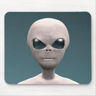 Mousepad Alienígena cinzenta