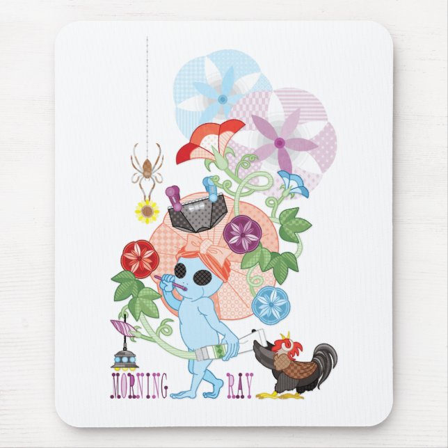 Mousepad Alienígena da CINZA (Frente)