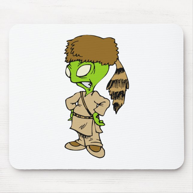 Mousepad Alienígena da fronteira (Frente)