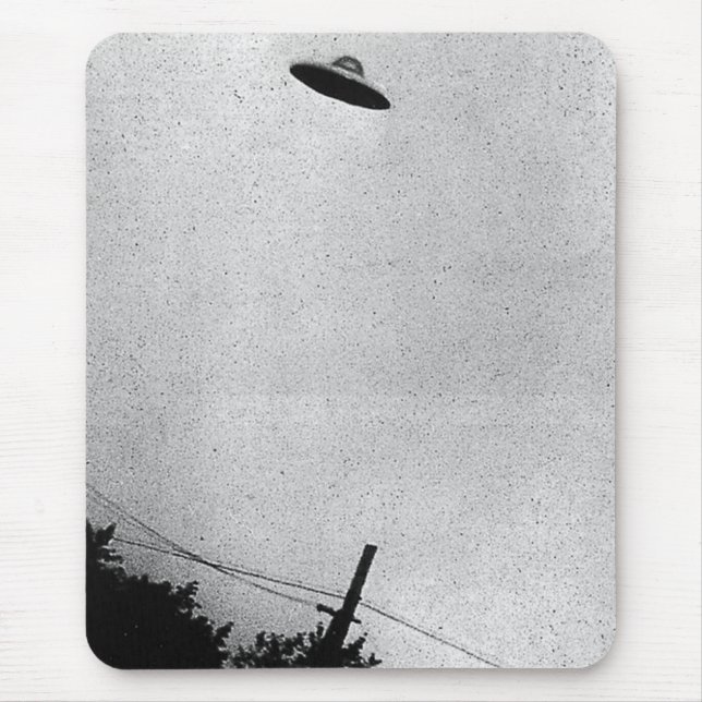 Mousepad Alienígena de OVNInaves espaciais extraterrestres  (Frente)
