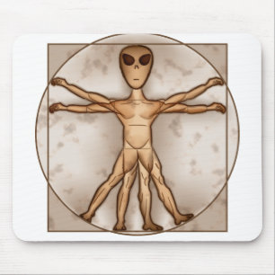 Mousepad Alienígena de Vitruvian