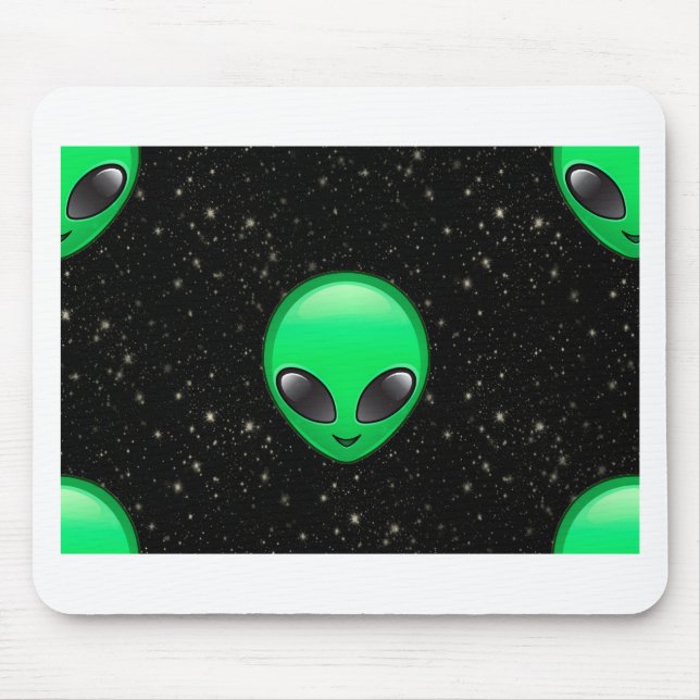 Mousepad alienígena emojis (Frente)