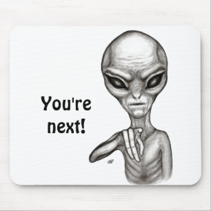 Mousepad Alienígena ruim, você é a próxima!