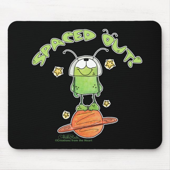 Mousepad Alienígena Spacted Out (Frente)