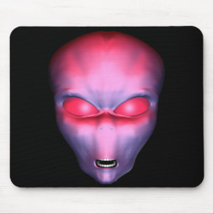 Mousepad Alienígena Vermelha