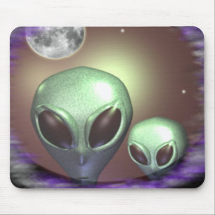 Mousepad Alienígenas cinzentas