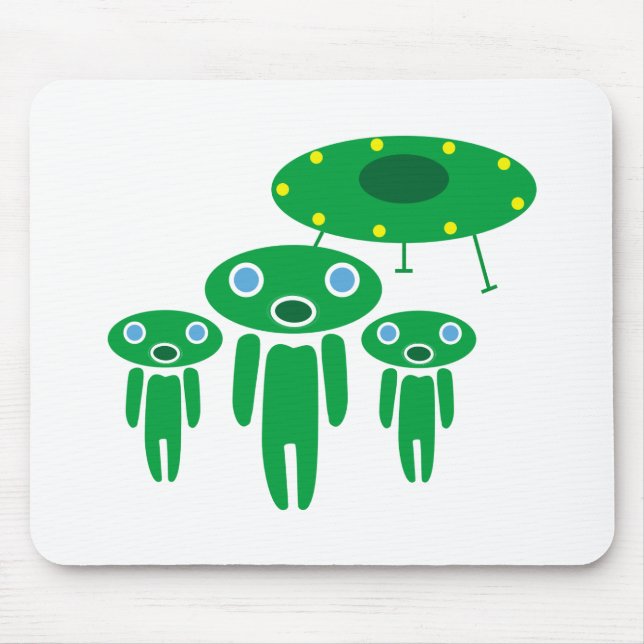 Mousepad Aliens de chegada (Frente)