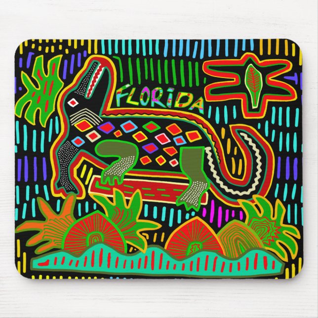 Mousepad Aligátor da Flórida - Críticos do Furacão (Frente)