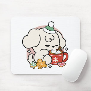 Mousepad Alimentado por Sonhos de Cacau e Cãozinho - Cachor